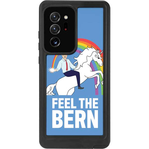 Feel The Bern Unicorn Galaxy Cases